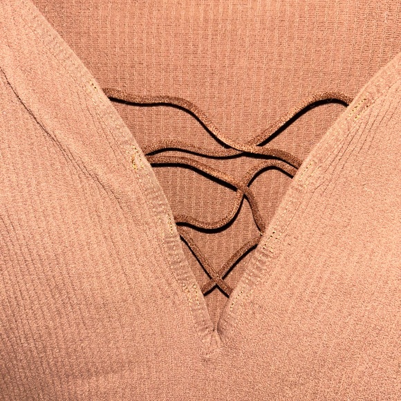 free people ribbed long sleeve- brand new - Picture 3 of 4